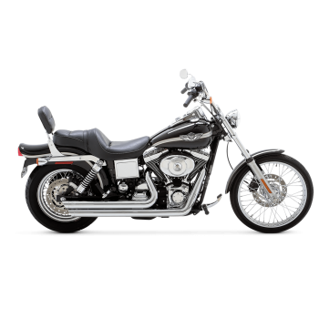 Preview: FULL EXHAUST SYSTEM BIG SHOTS STAGGERED  2 1/2 "   FOR  SOFTAIL EU APPROVED